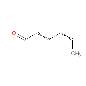 (2E,4E)-hexa-2,4-dienal