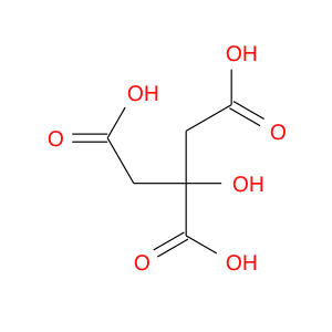 2-hydroxypropane-1,2,3-tricarboxylic acid