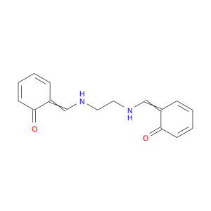 (6E)-6-[[2-[[(E)-(6-oxocyclohexa-2,4-dien-1-ylidene)methyl]amino]ethylamino]methylidene]cyclohexa-2,4-dien-1-one